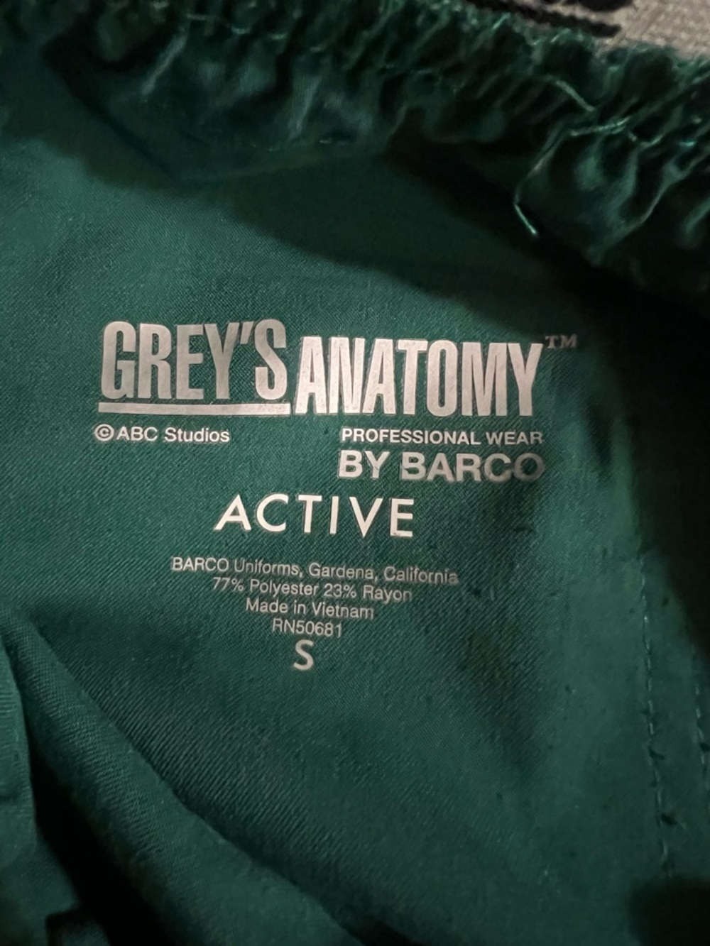 Grey's Anatomy brand women's flare-leg yoga scrub pants Set Of 3 Pairs Size S - Picture 7 of 9